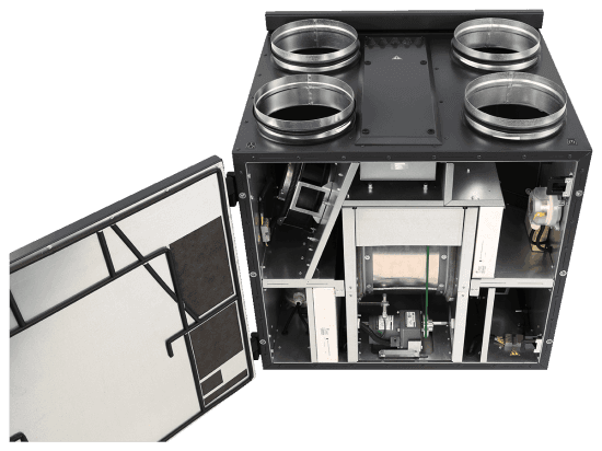 Приточно-вытяжная вентиляционная установка серии ZPVR-N 400 VW ЕС A — фото 4