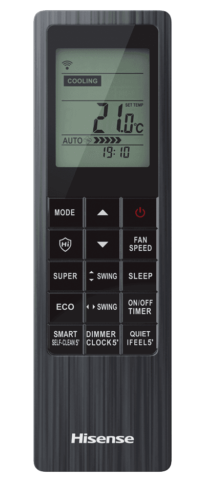 Сплит-система Hisense BLACK CRYSTAL CLASSIC A AS-10HW4SYDTG5B — фото 4