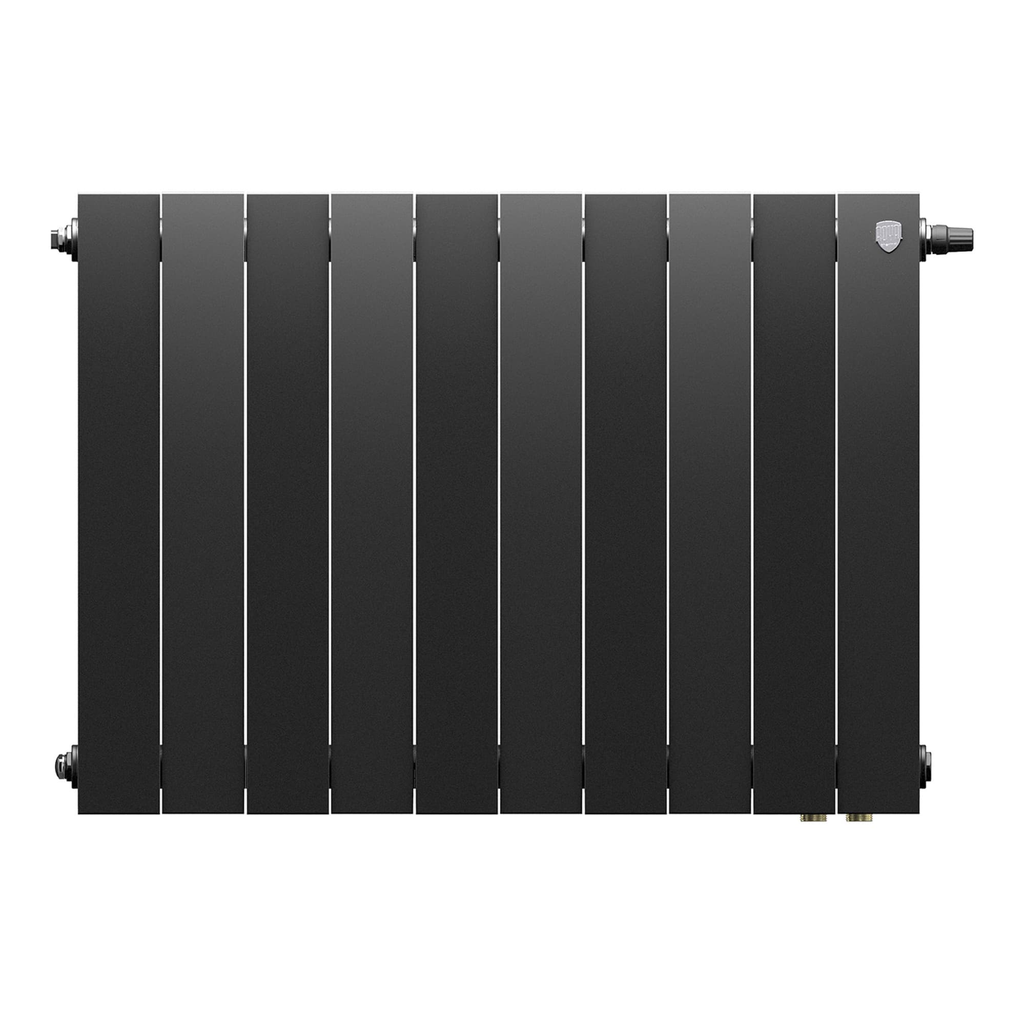 Радиатор Royal Thermo PianoForte 500 Noir Sable VDR80 - 10 секц. — фото 2