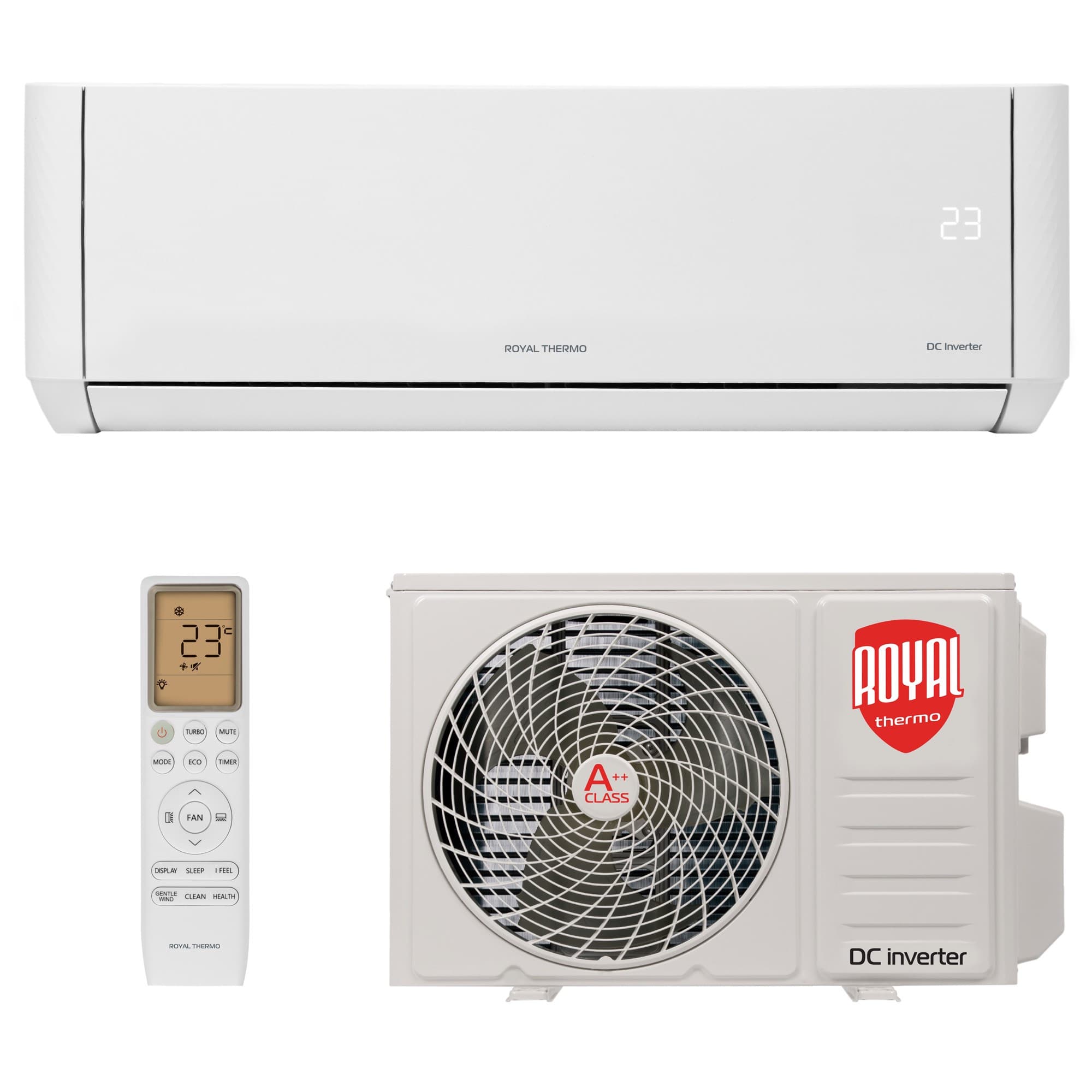 Сплит-система Royal Thermo Barocco DC White RTBI-09HN8/white — фото 10