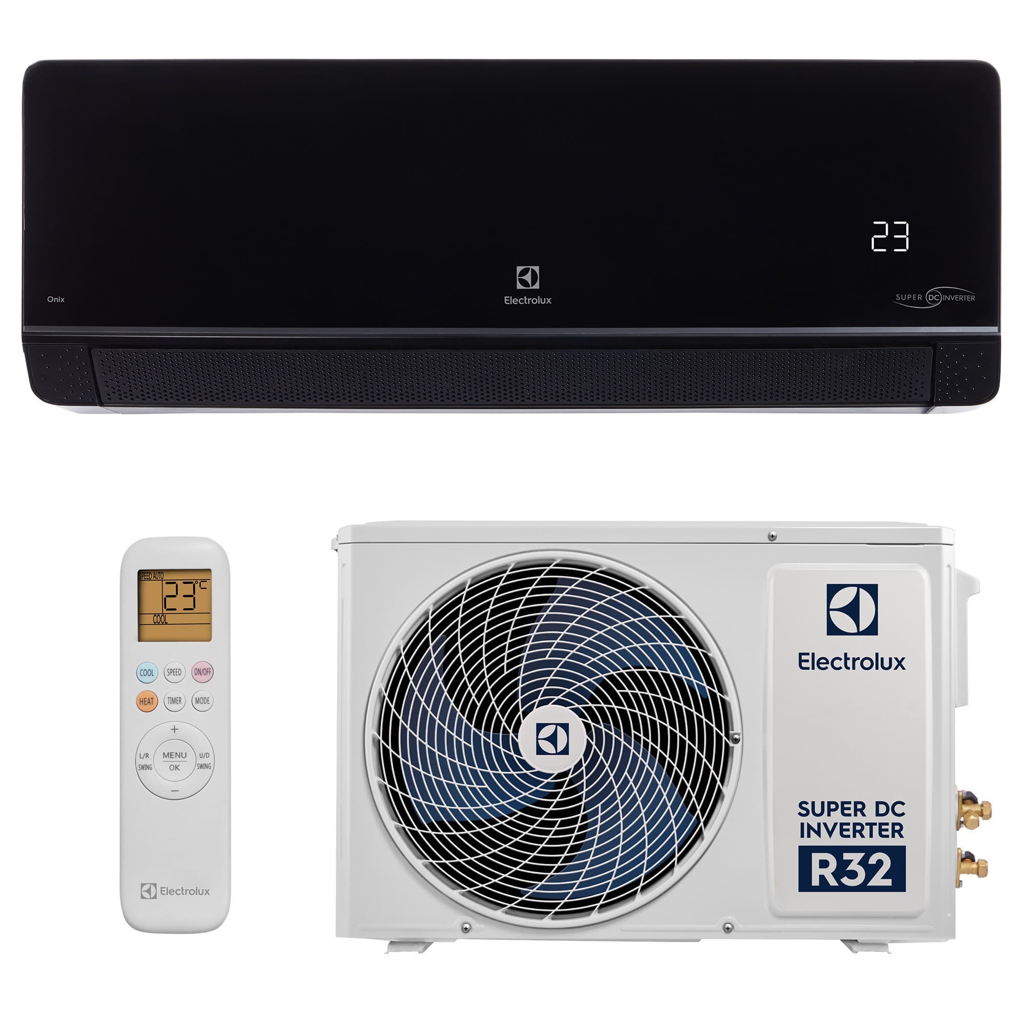 Сплит-система Electrolux Onix Black Super DC EACS/I-12HIX-BLACK/N8 — фото 8