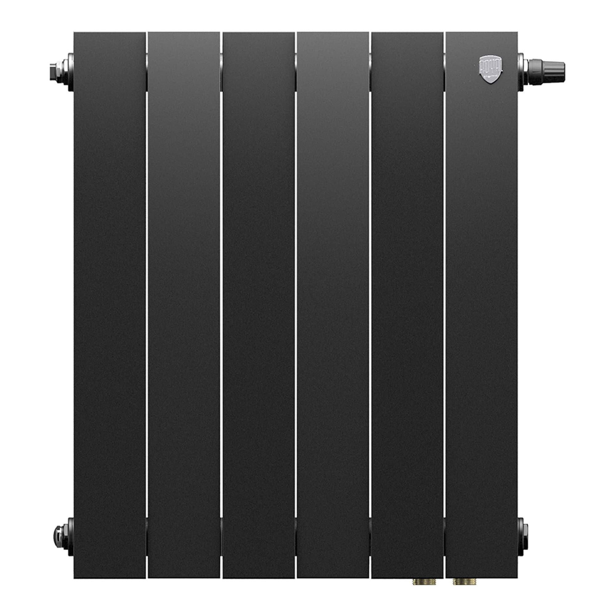 Радиатор Royal Thermo PianoForte 500 Noir Sable VDR80 - 6 секц. — фото 2