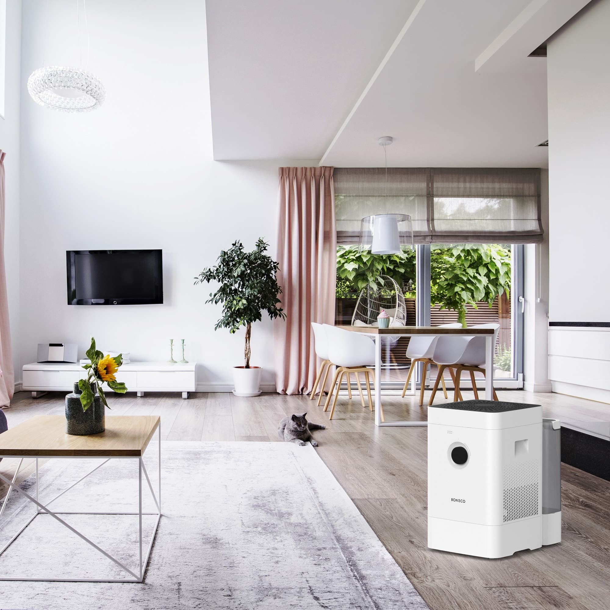 Увлажнитель воздуха Boneco H400 SMART с функцией очистки (климатический комплекс) — фото 10