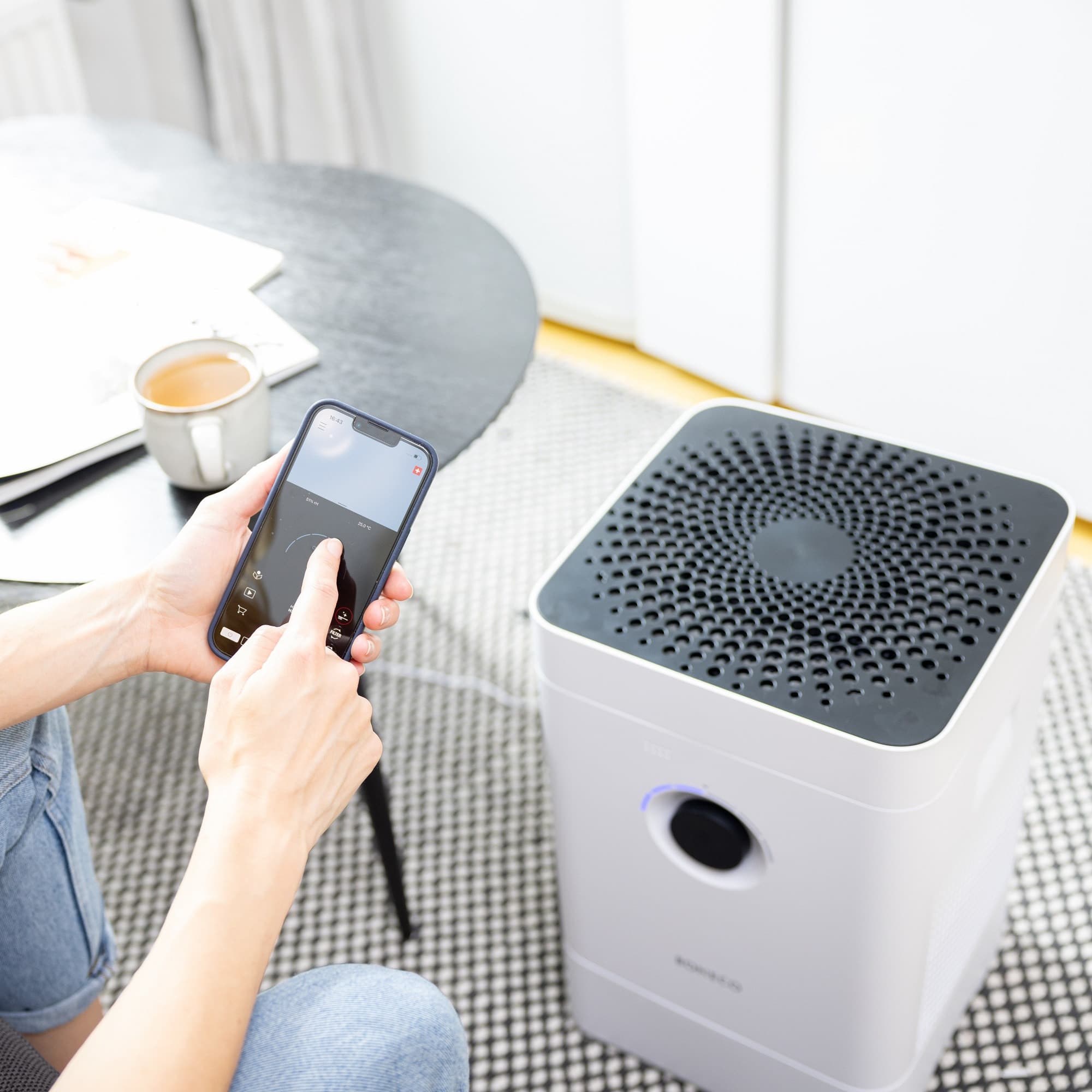 Увлажнитель воздуха Boneco H300 SMART с функцией очистки (климатический комплекс) — фото 11