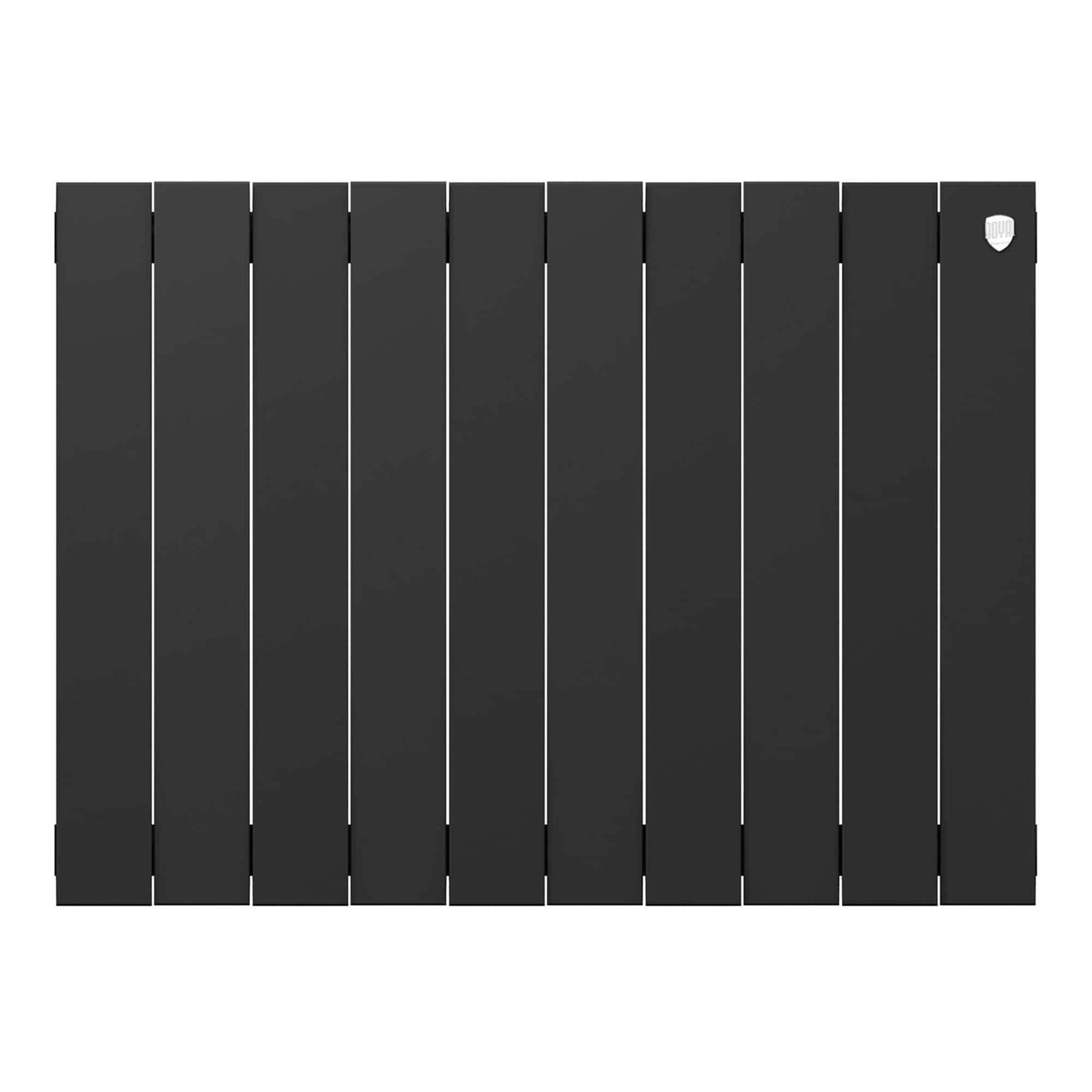 Радиатор биметаллический Royal Thermo PianoForte 500 Чёрный - 10 секц. — фото 2