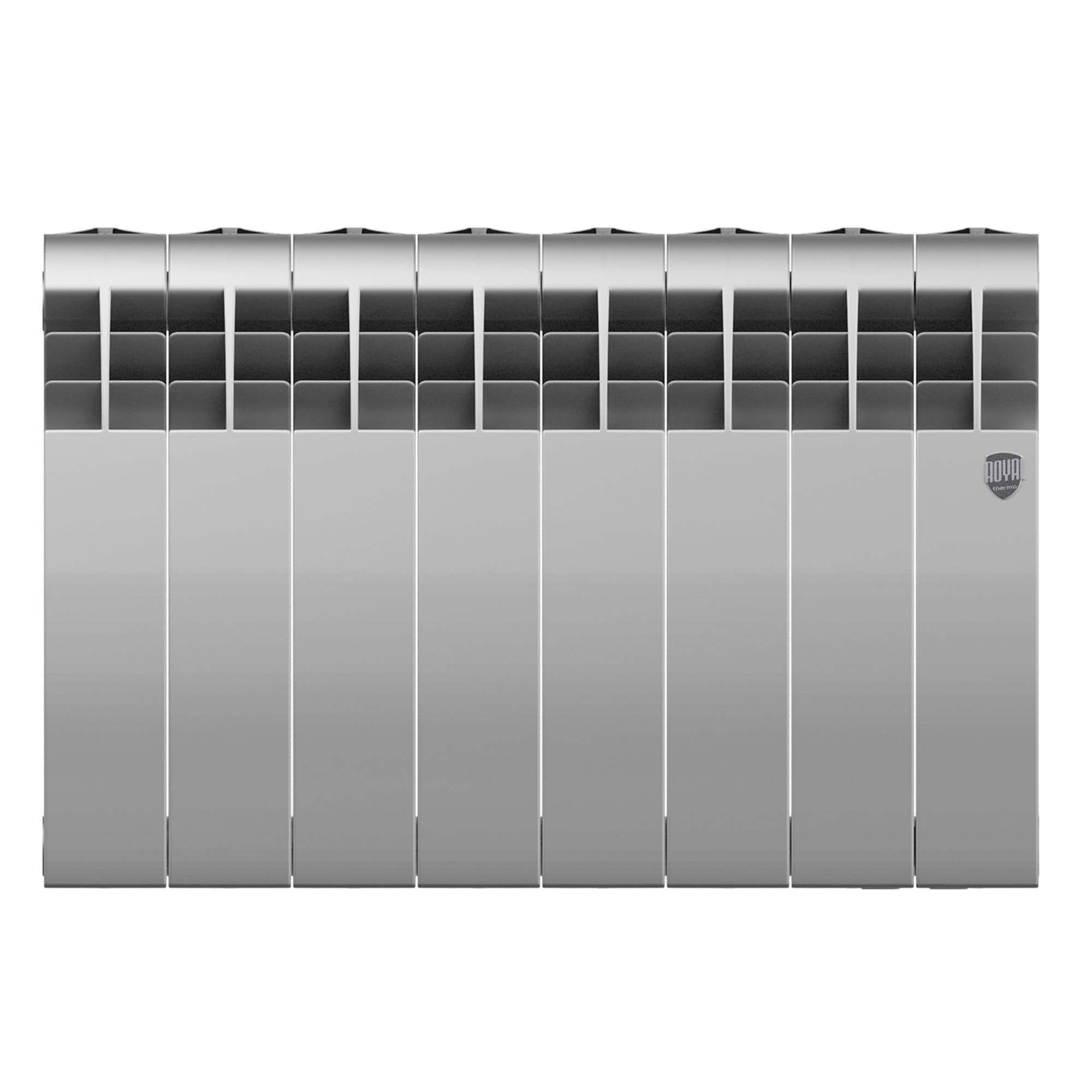 Радиатор Royal Thermo BiLiner 350 /Silver Satin - 8 секц. — фото 2