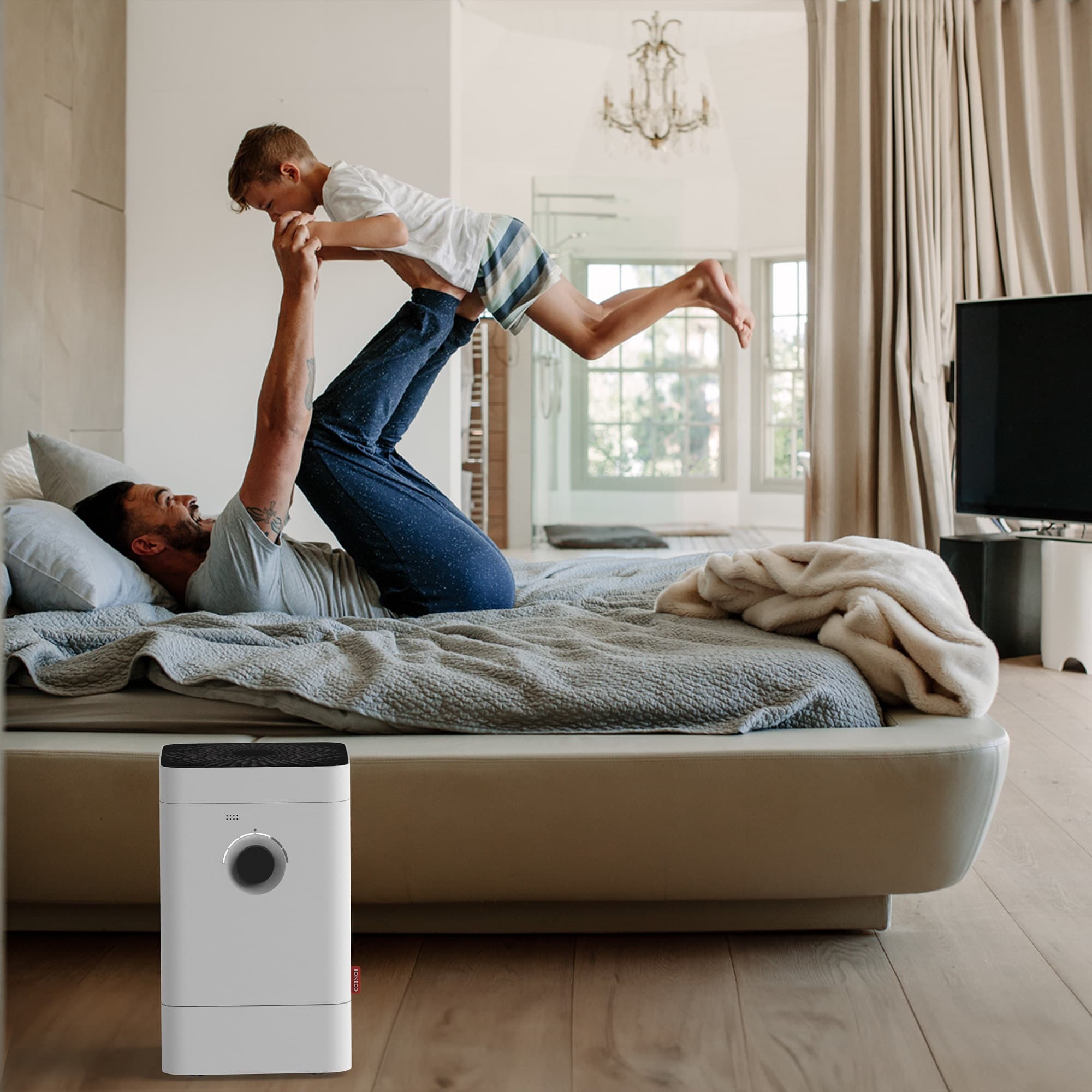 Увлажнитель воздуха Boneco H300 SMART с функцией очистки (климатический комплекс) — фото 12
