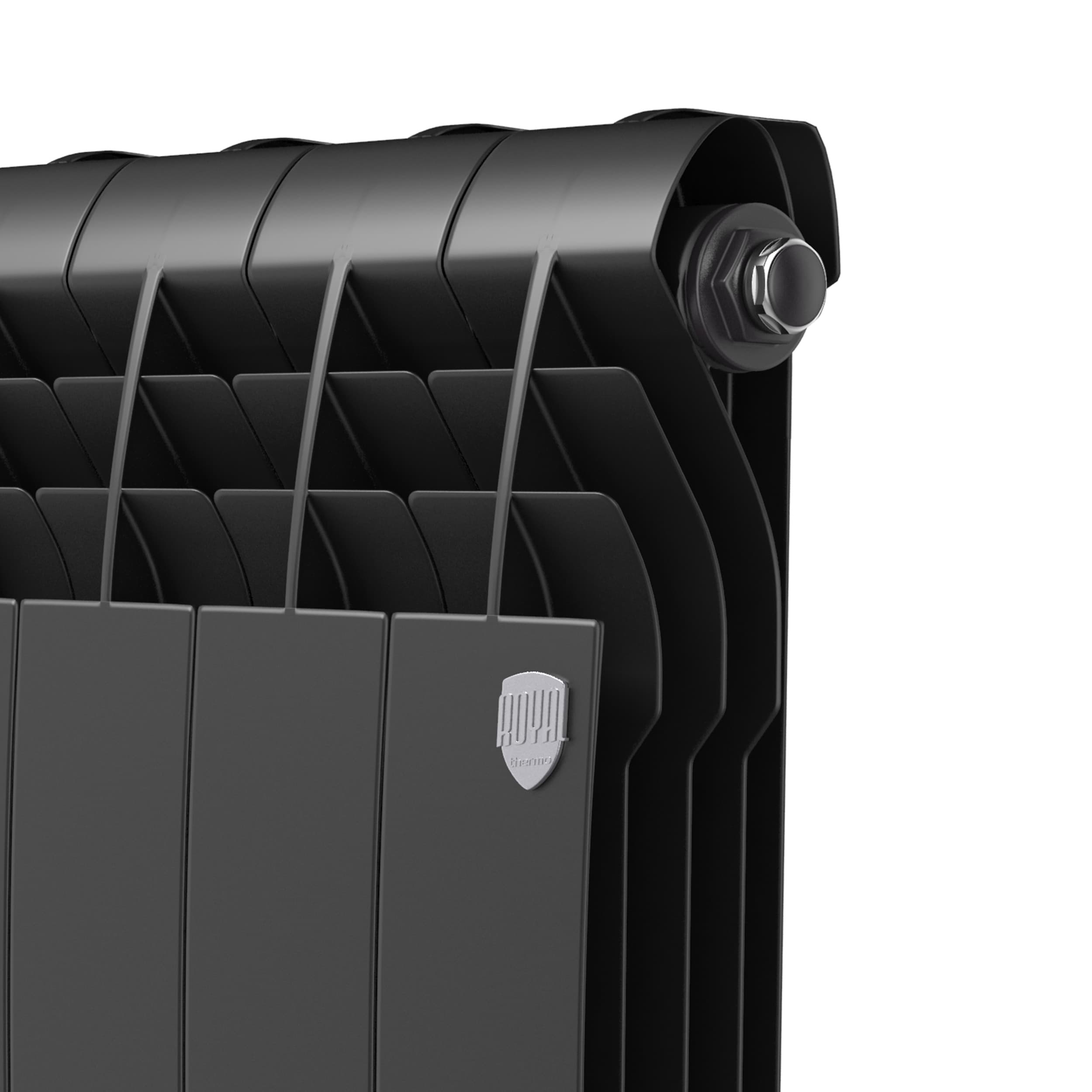 Радиатор Royal Thermo BiLiner 350 /Noir Sable - 8 секц. — фото 4