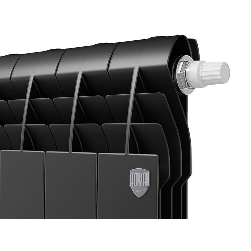 Радиатор Royal Thermo BiLiner 350 /Noir Sable VR - 10 секц. — фото 2