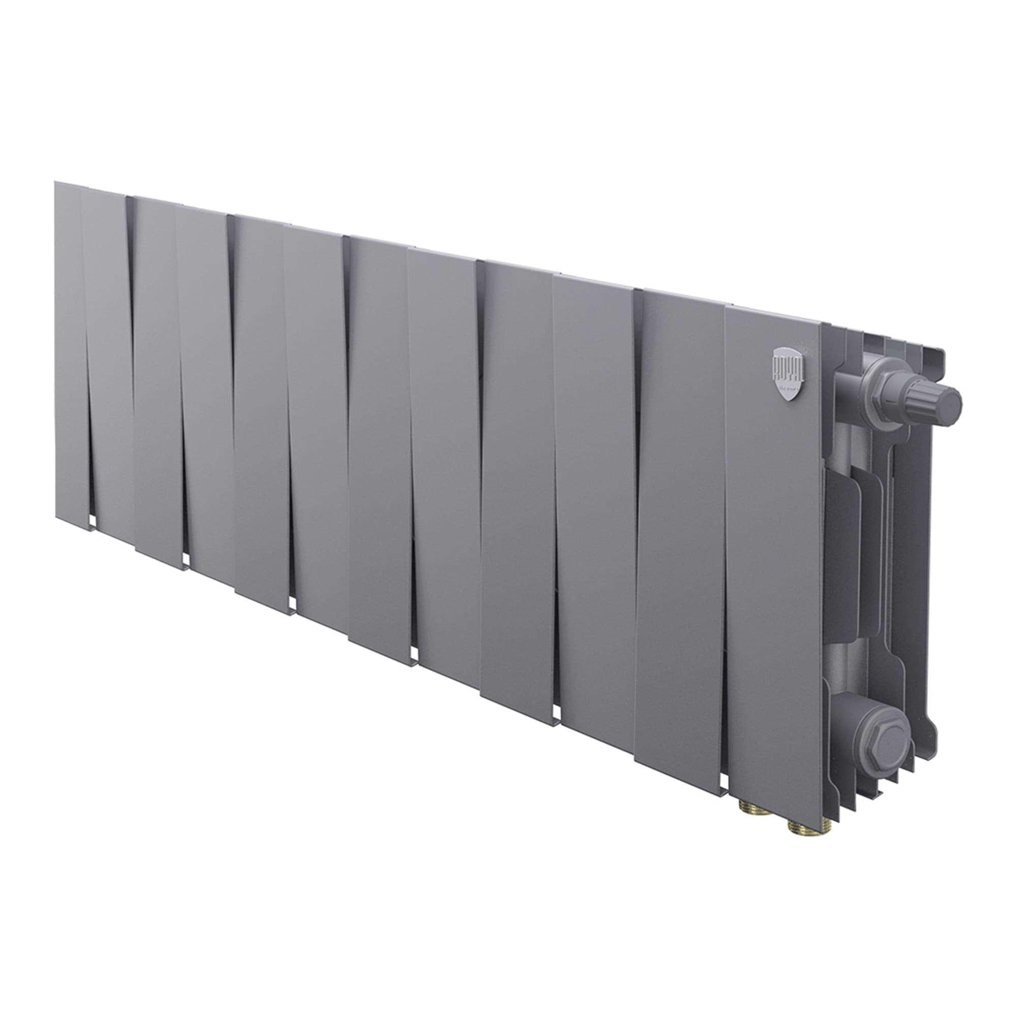 Радиатор Royal Thermo PianoForte 200 Silver Satin VDR80 - 12 секц. — фото 1