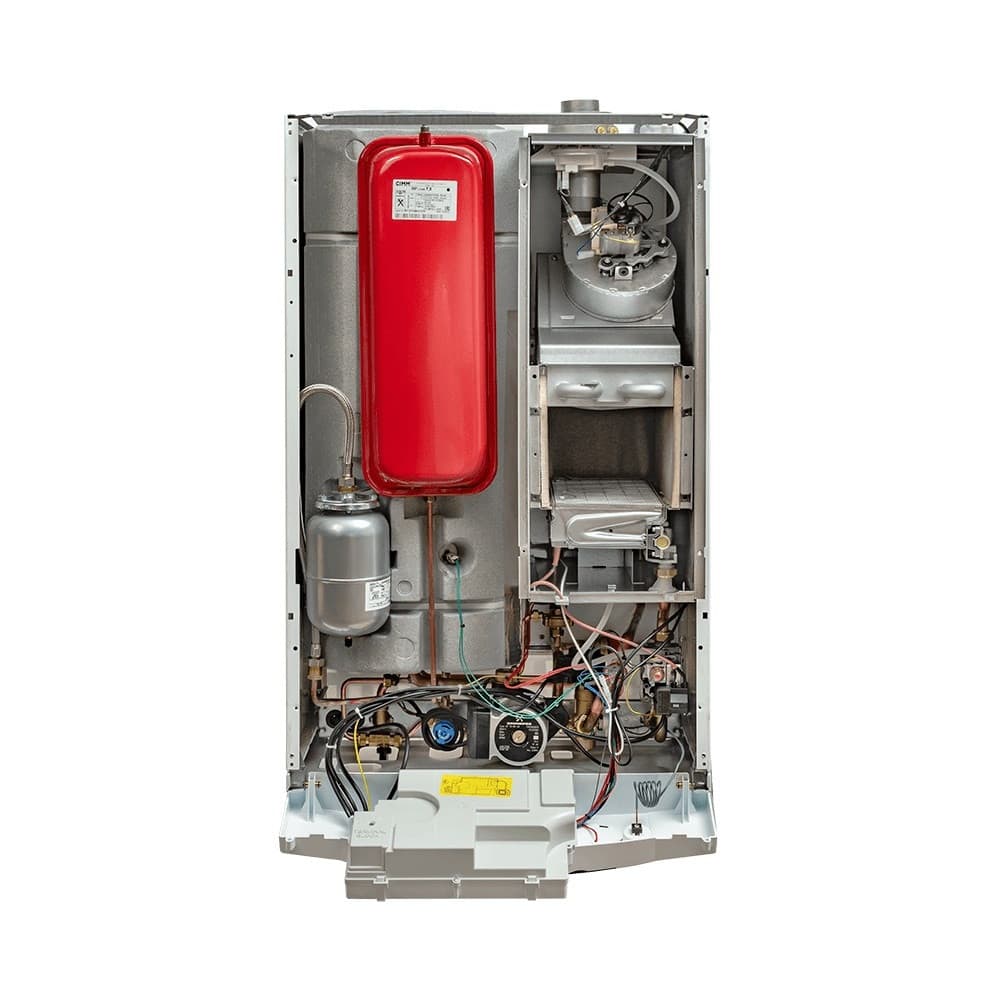 Котел газовый BAXI NUVOLA3 COMFORT 280 Fi настенный, 2 конт., закр.кам.сгор. п/у, встроен.бойлер — фото 3