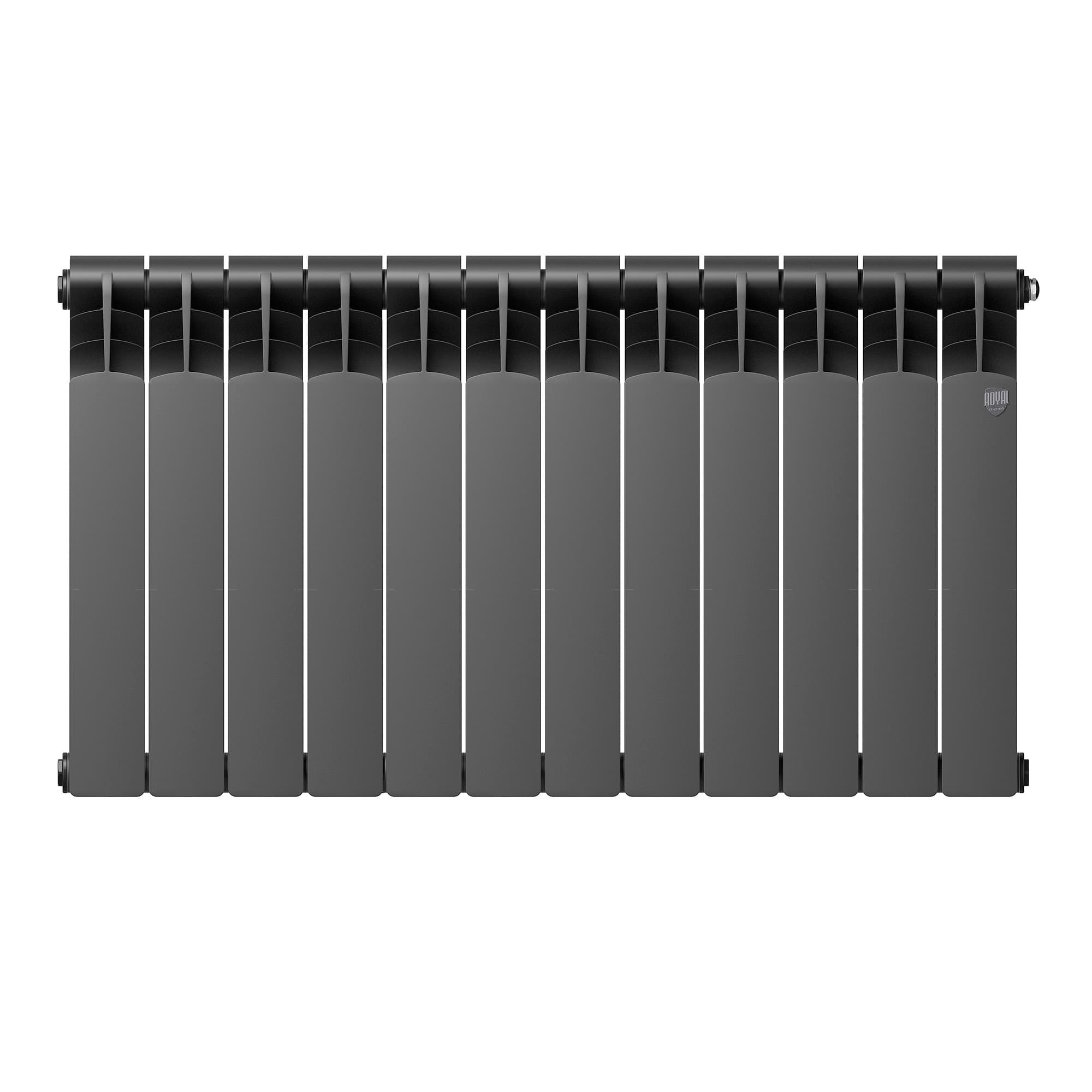 Радиатор Royal Thermo Revolution Bimetall 500 2.0/Noir Sable – 12 секц. — фото 2