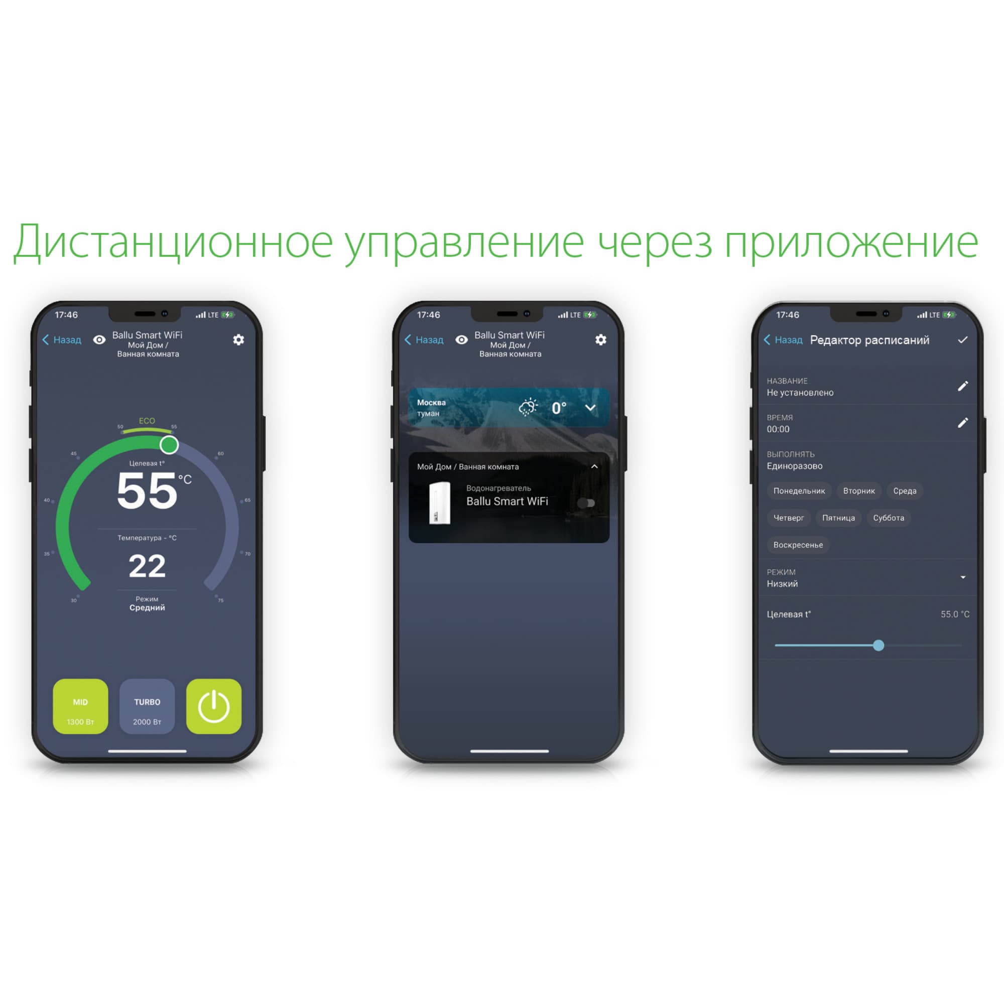 Водонагреватель Ballu BWH/S 30 Smart WiFi — фото 9