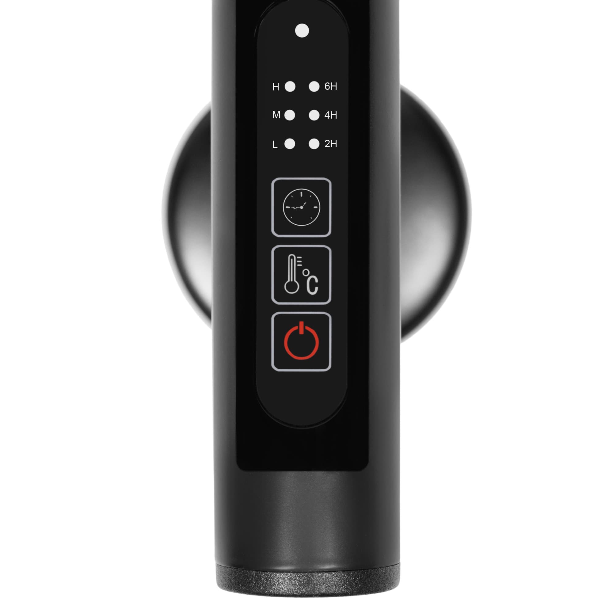 Полотенцесушитель Royal Thermo Classic black П6 450х650 электро (new встроен. диммер) — фото 5