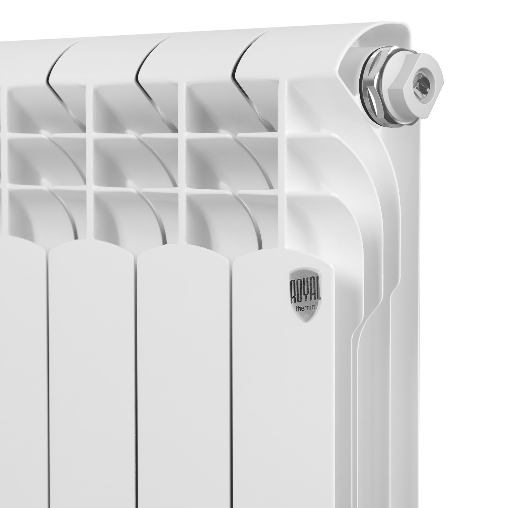 Радиатор биметаллический Royal Thermo MONOBLOCK B 2.0 500 - 4 секц. — фото 3