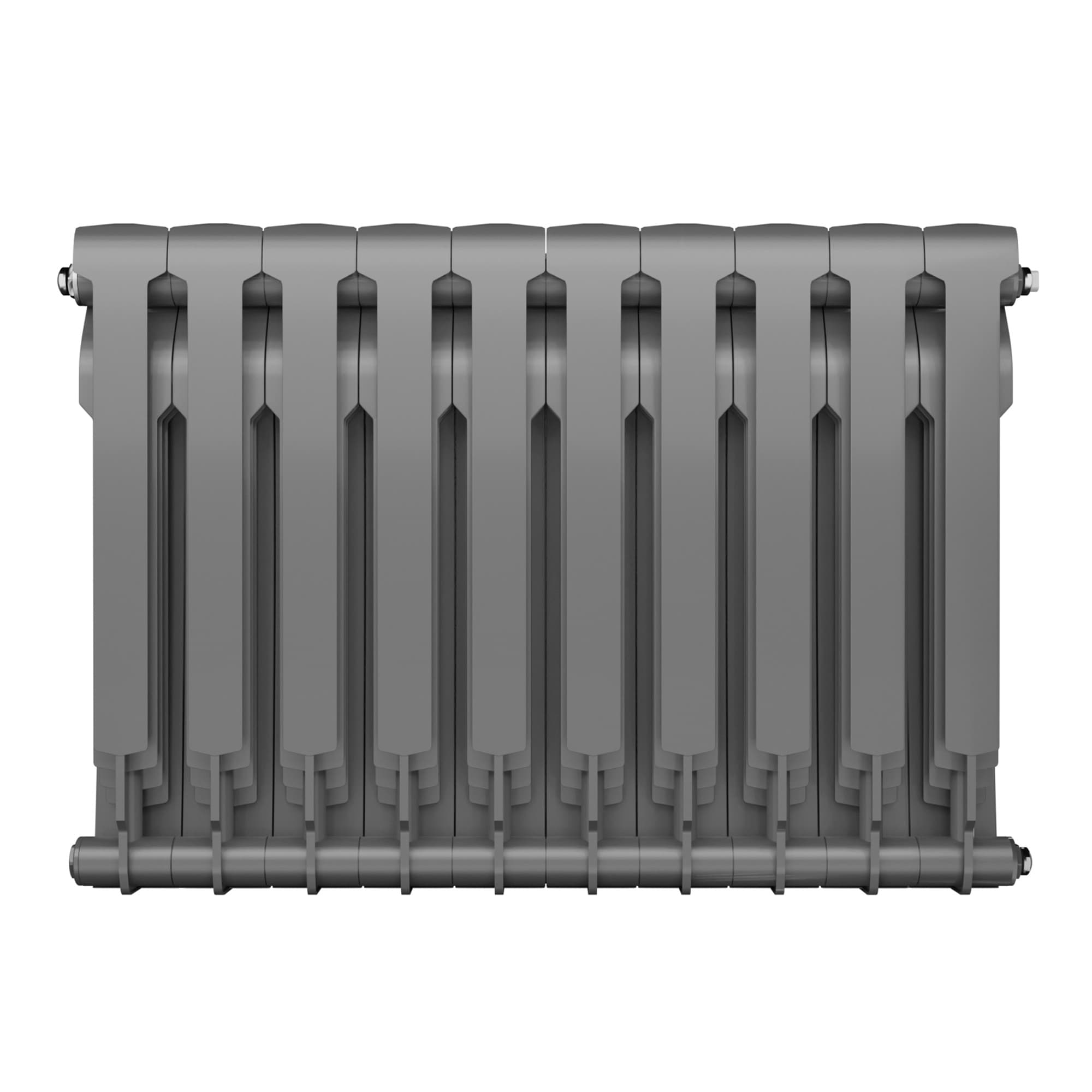 Радиатор Royal Thermo BiLiner 500 Silver Satin - 10 секц. — фото 3