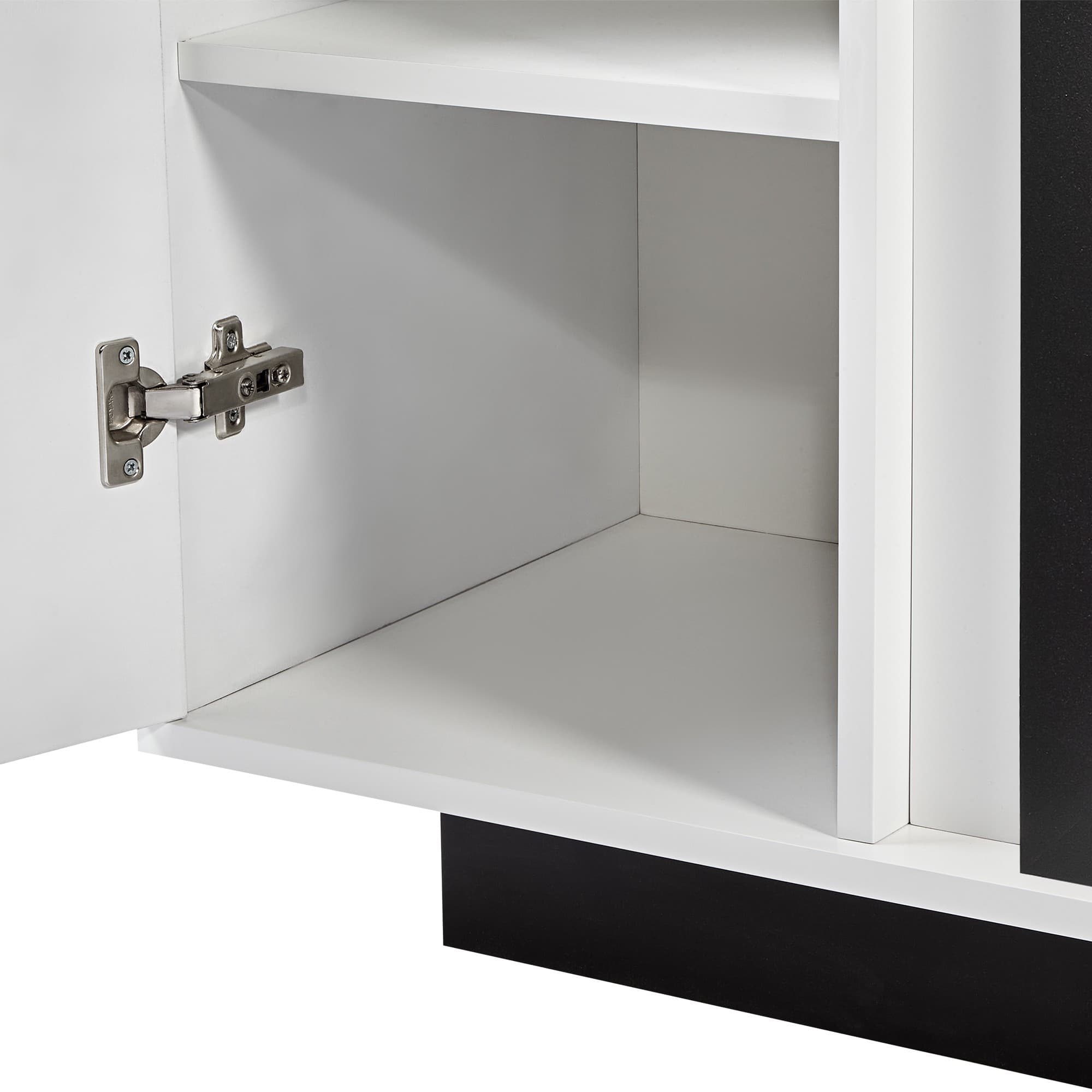 Каминокомплект: Очаг Electrolux EFP/P-3020LS N, портал Como 30 белый, черный, р/в — фото 4