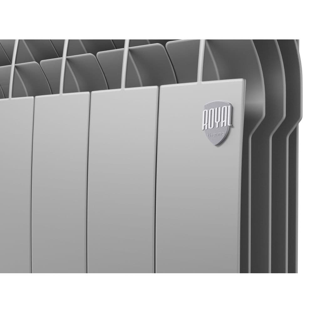Радиатор Royal Thermo BiLiner 500 /Silver Satin VR - 12 секц. — фото 3