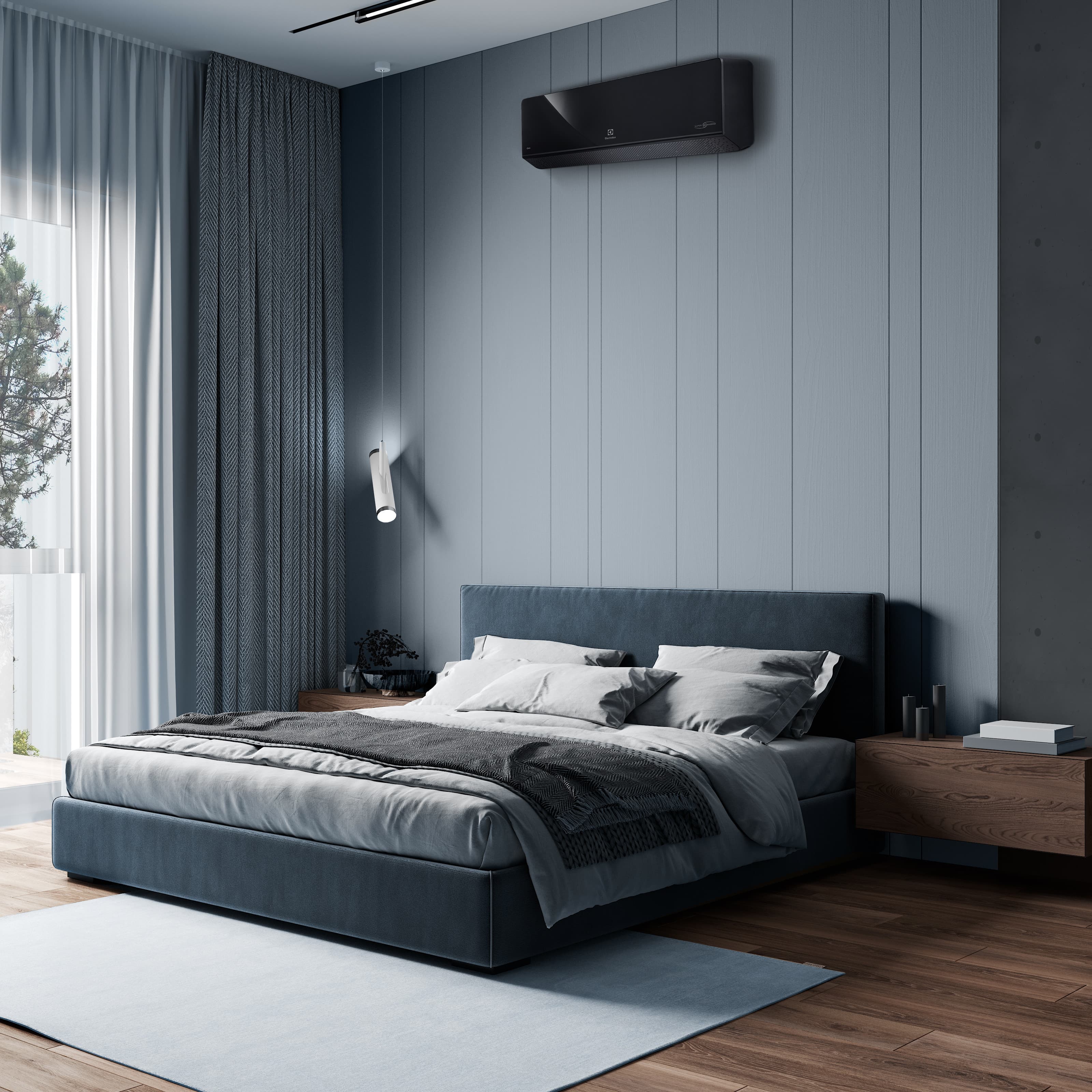 Сплит-система Electrolux Onix Black Super DC EACS/I-09HIX-BLACK/N8 — фото 13