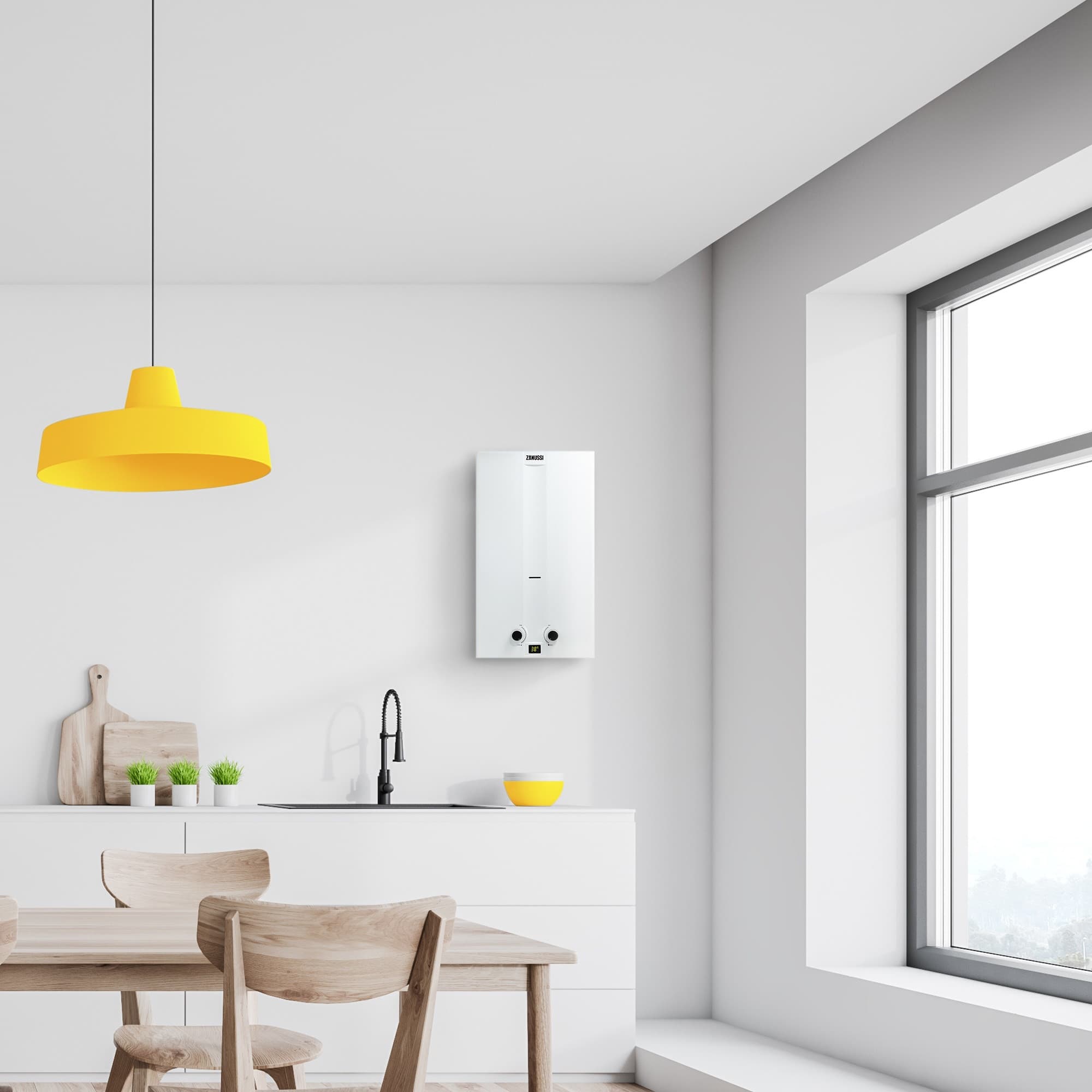 Колонка газовая Zanussi GWH 10 Fonte LPG — фото 8