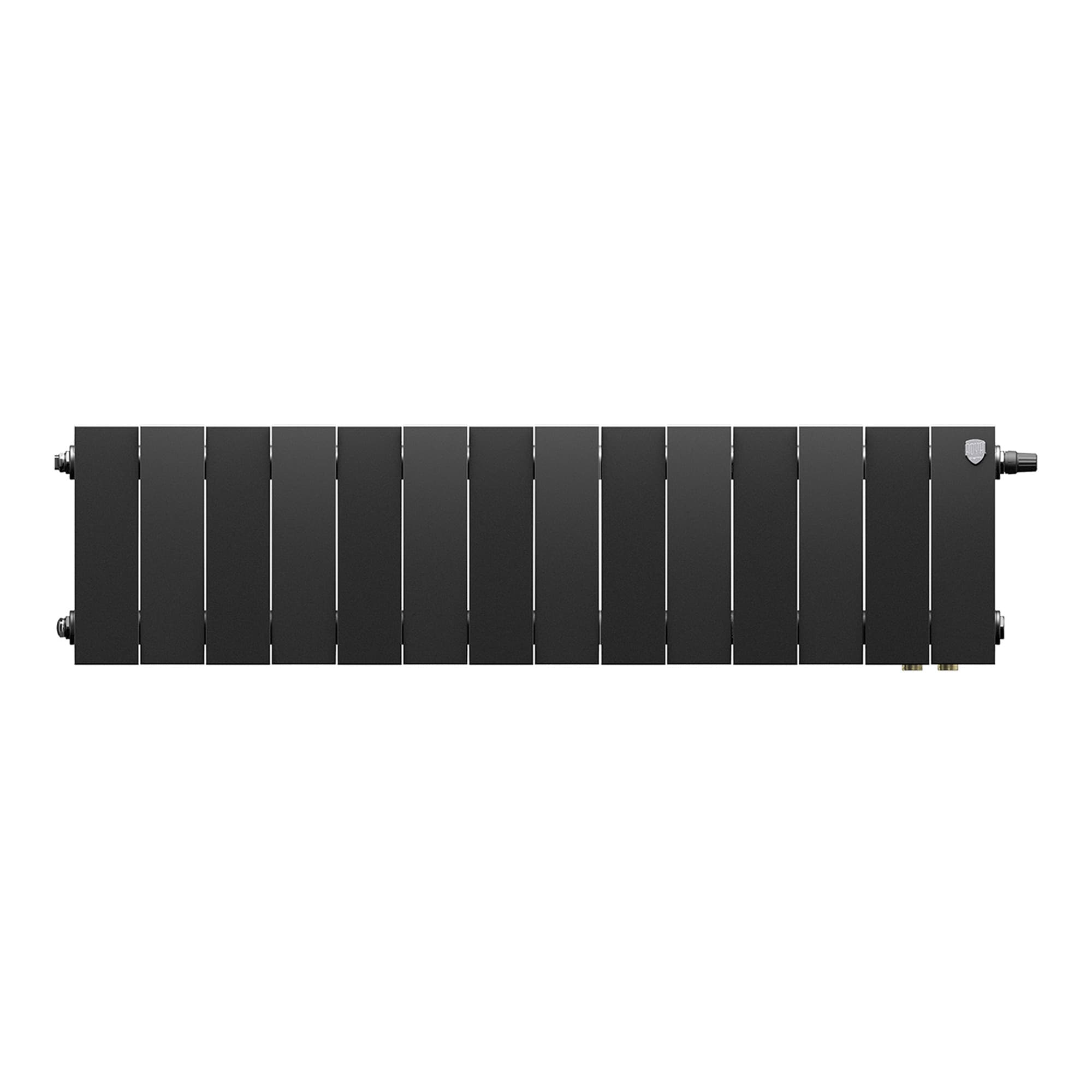 Радиатор биметаллический Royal Thermo PianoForte 200 Чёрный VR80- 14 секц. — фото 2
