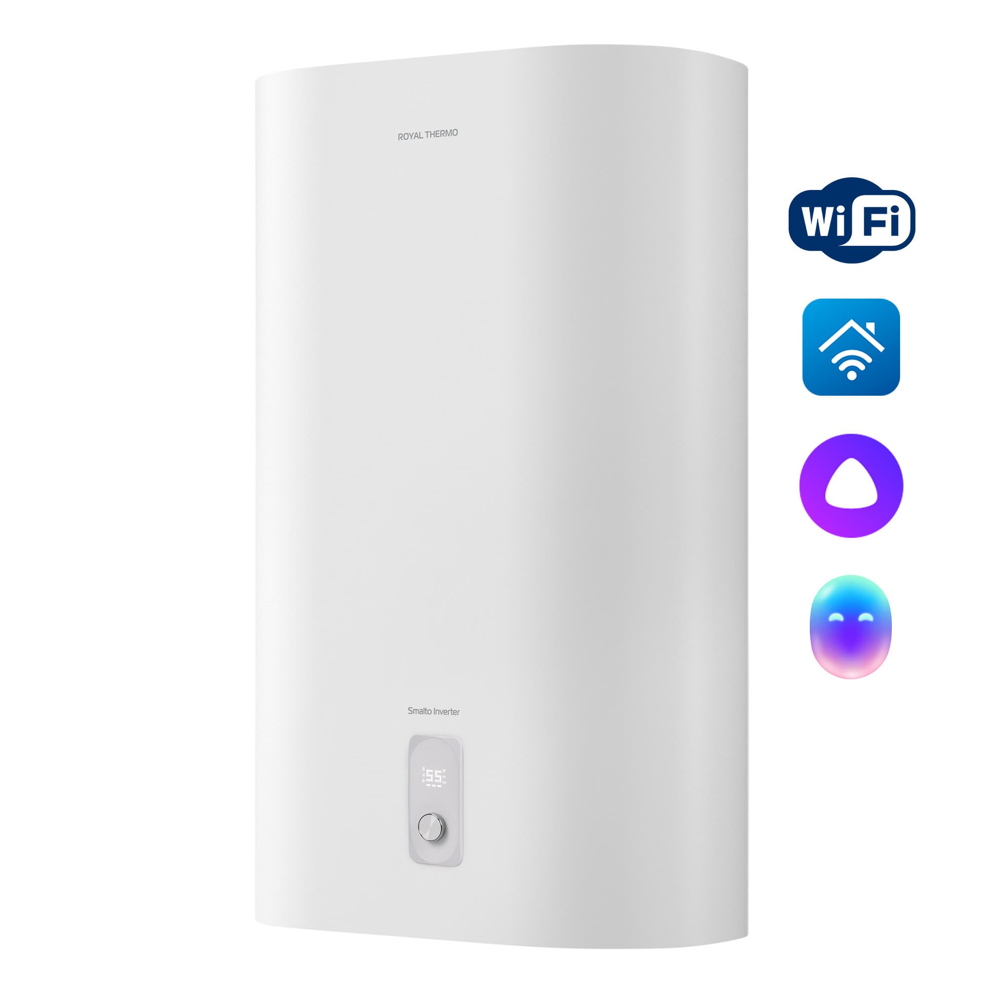 Водонагреватель Royal Thermo RWH 80 Smalto Inverter — фото 1
