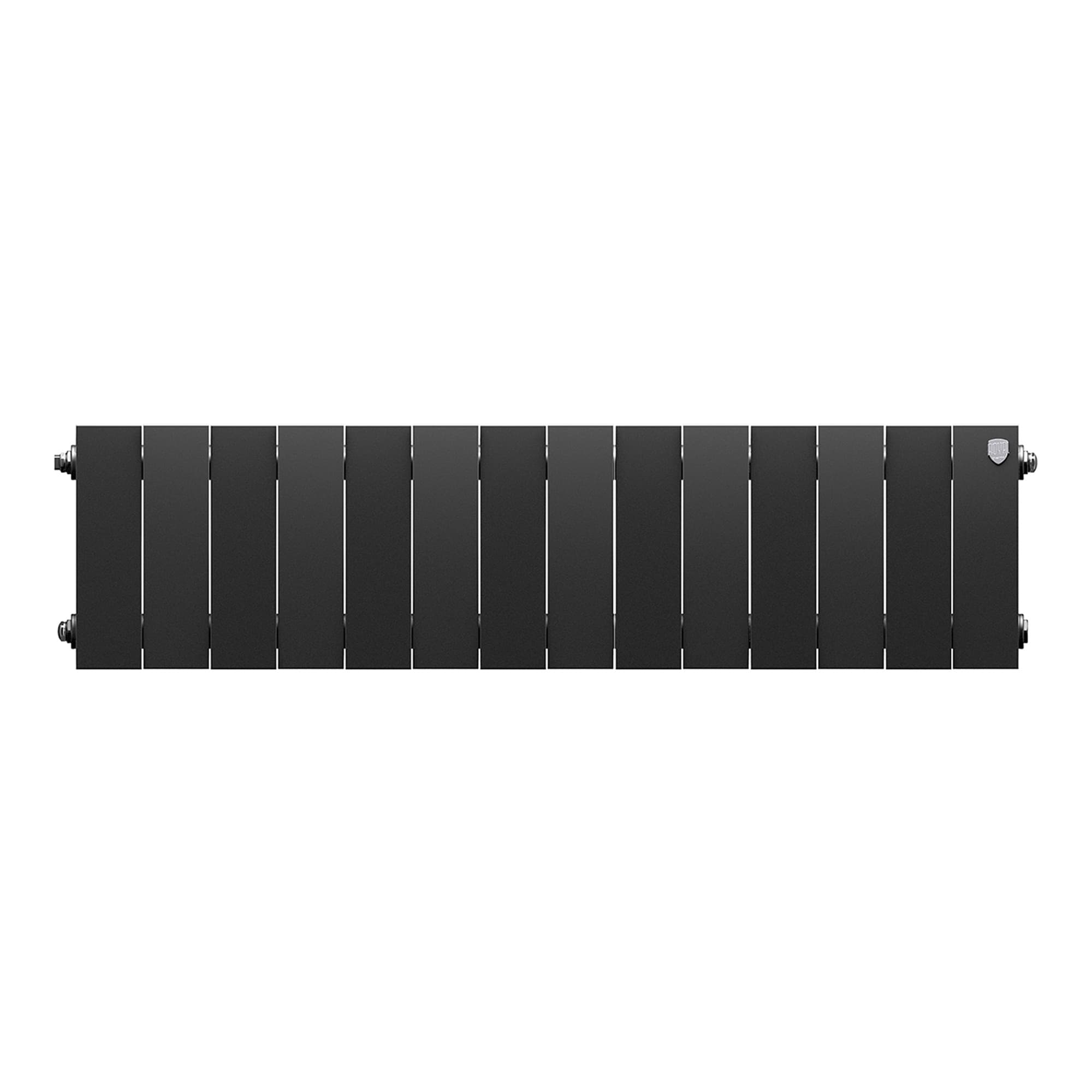 Радиатор биметаллический Royal Thermo PianoForte 200 Чёрный- 14 секц. — фото 2