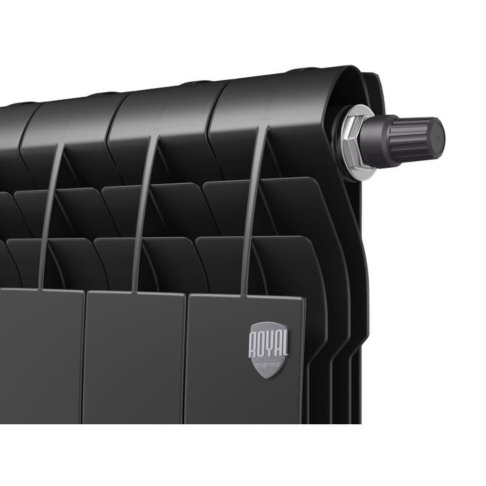 Радиатор Royal Thermo BiLiner 500 /Noir Sable VR - 8 секц. — фото 2
