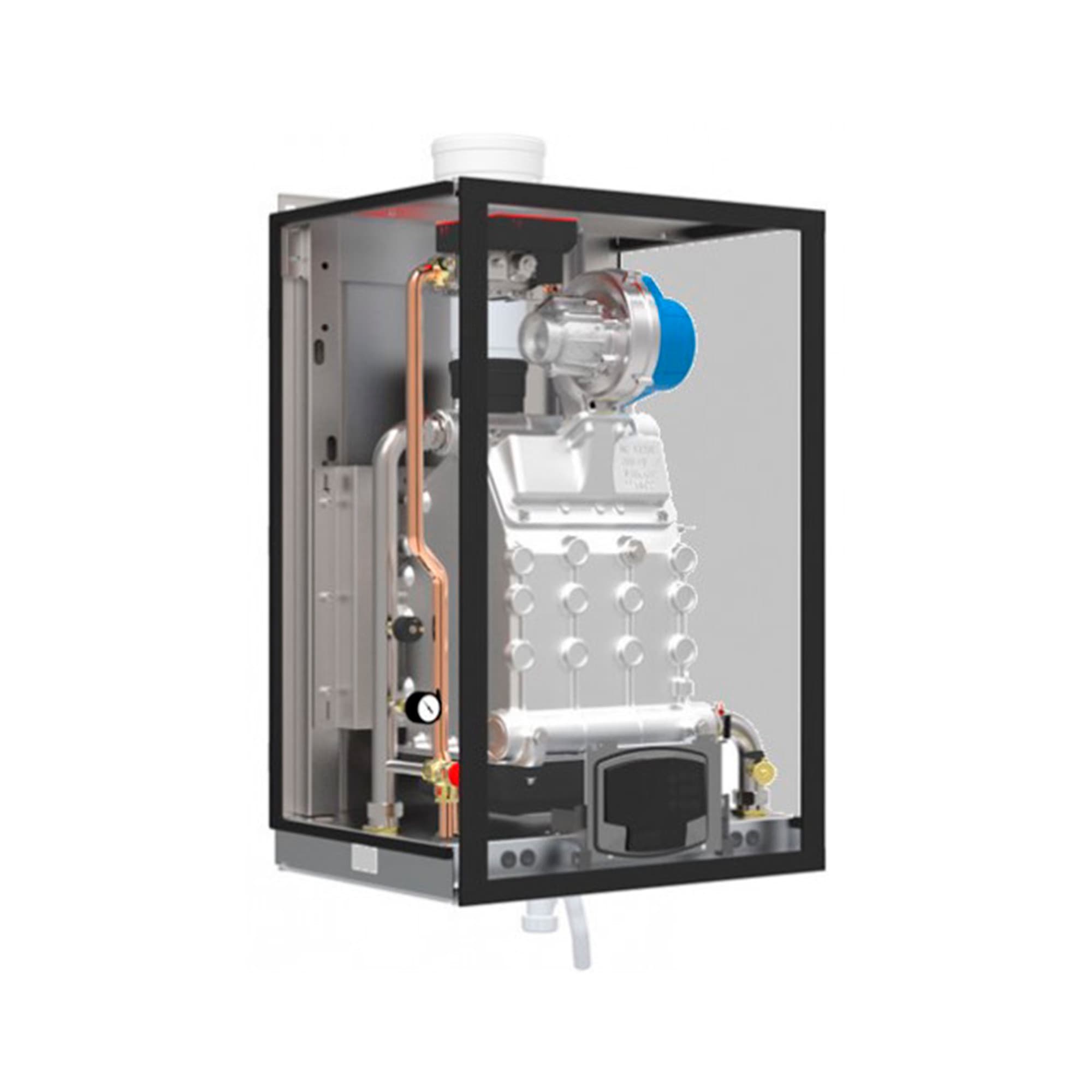 Котел газовый Ferroli FORCE W 120 конденсационный, настенный, 1 конт., закр. кам. сгор. — фото 2