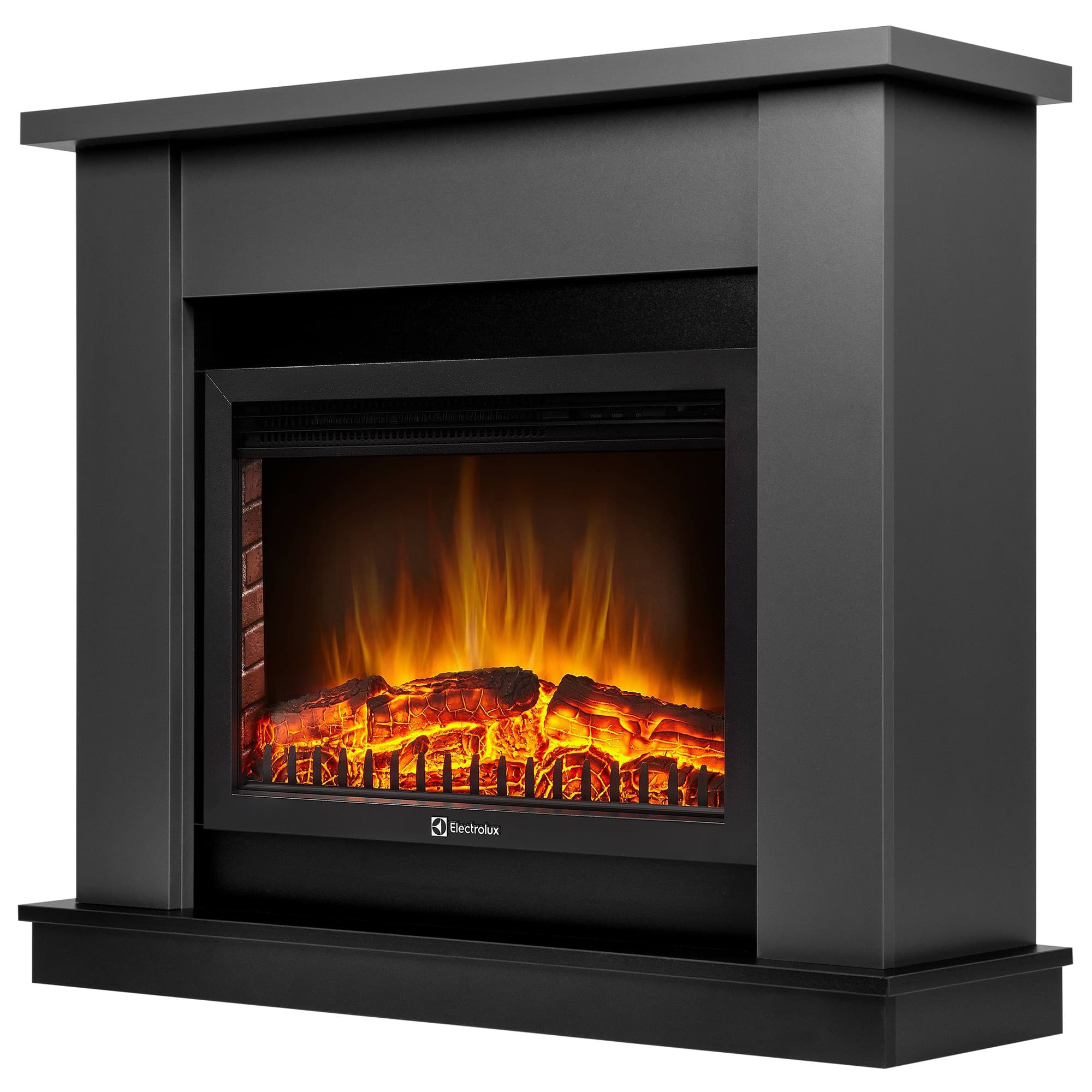 Каминокомплект Firelight: Очаг EFP/P-2520LS N, портал Canto 25 графит — фото 1