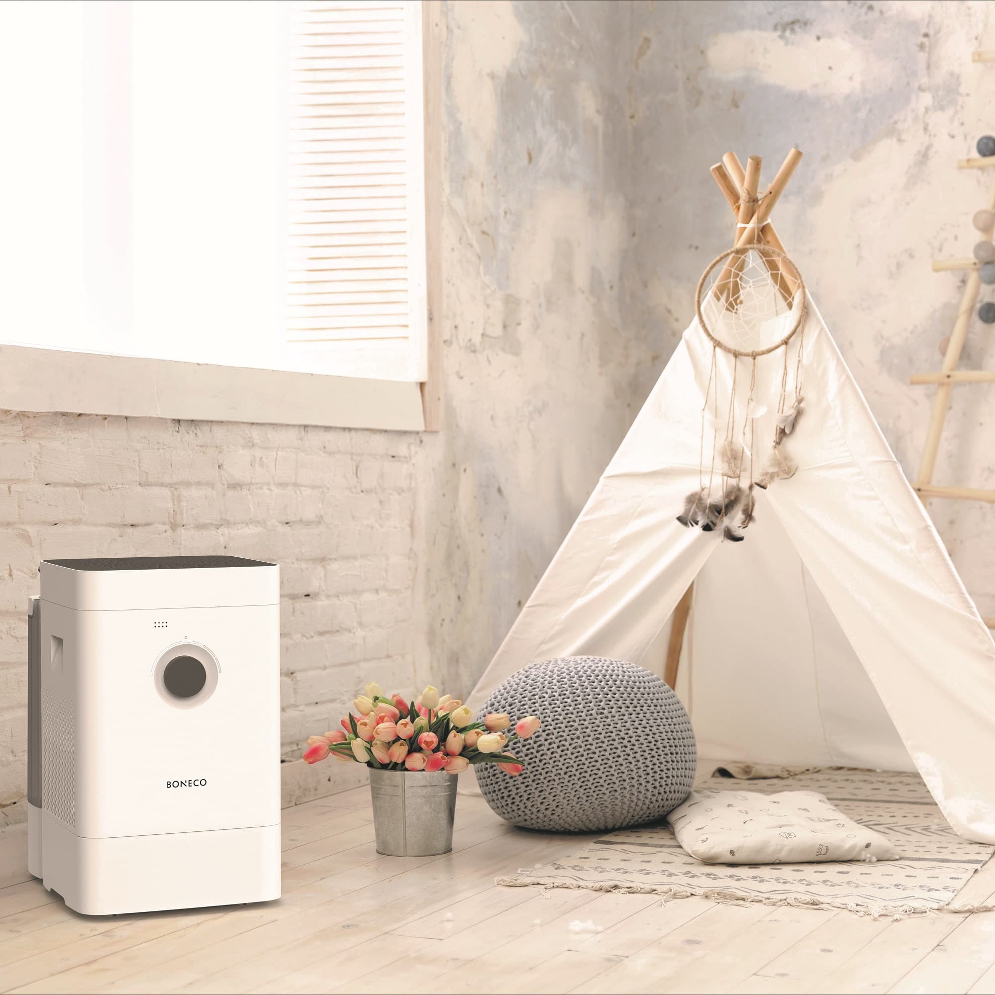 Увлажнитель воздуха Boneco H400 SMART с функцией очистки (климатический комплекс) — фото 9