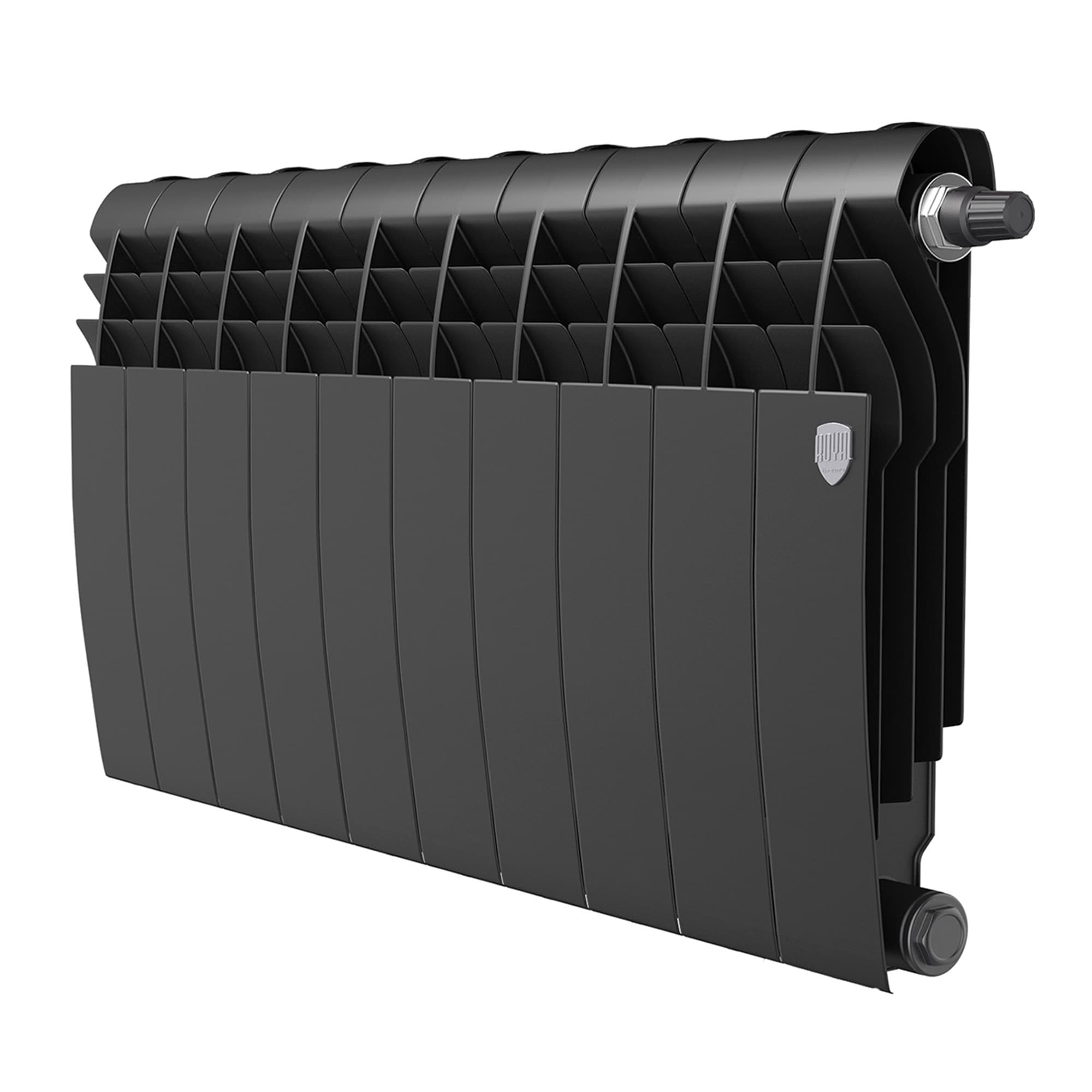Радиатор Royal Thermo BiLiner 350 /Noir Sable VDR - 10 секц. — фото 1