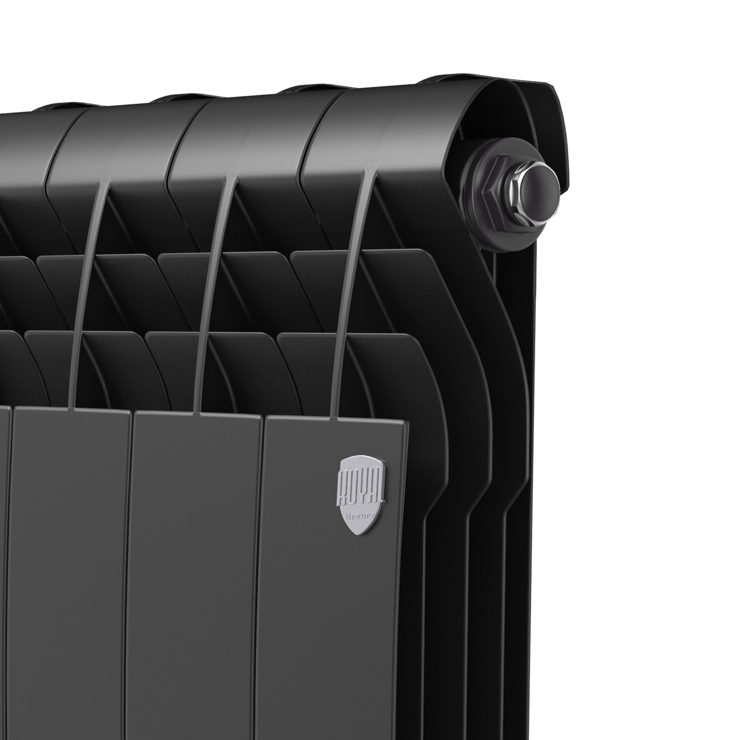Радиатор Royal Thermo BiLiner 500 Noir Sable VR80 - 8 секц. — фото 4