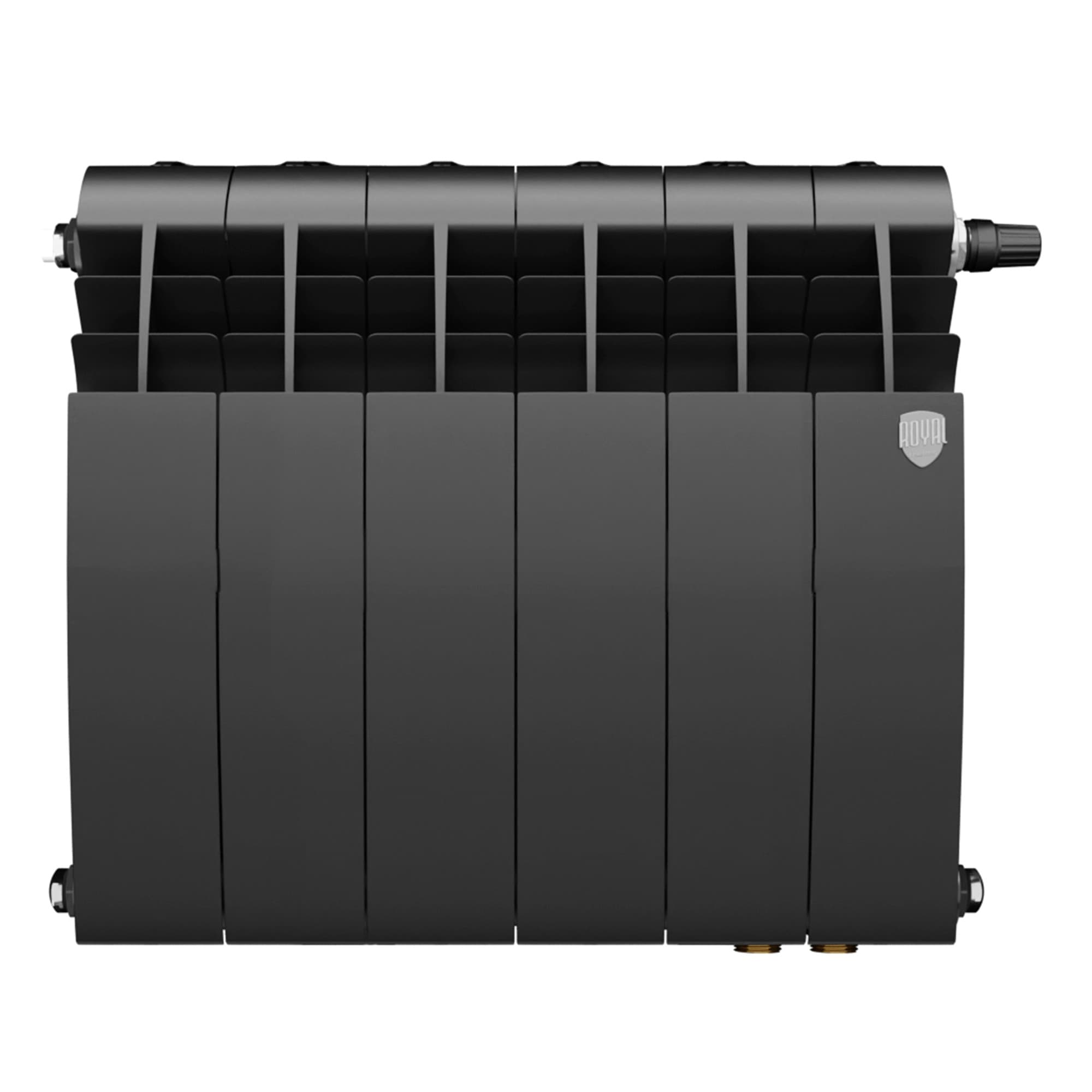 Радиатор Royal Thermo BiLiner 350 Noir Sable VR80 - 6 секц. — фото 2