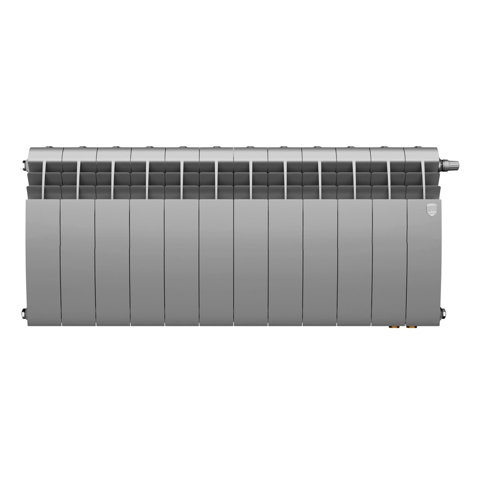 Радиатор Royal Thermo BiLiner 350 /Silver Satin VDR - 12 секц. — фото 2