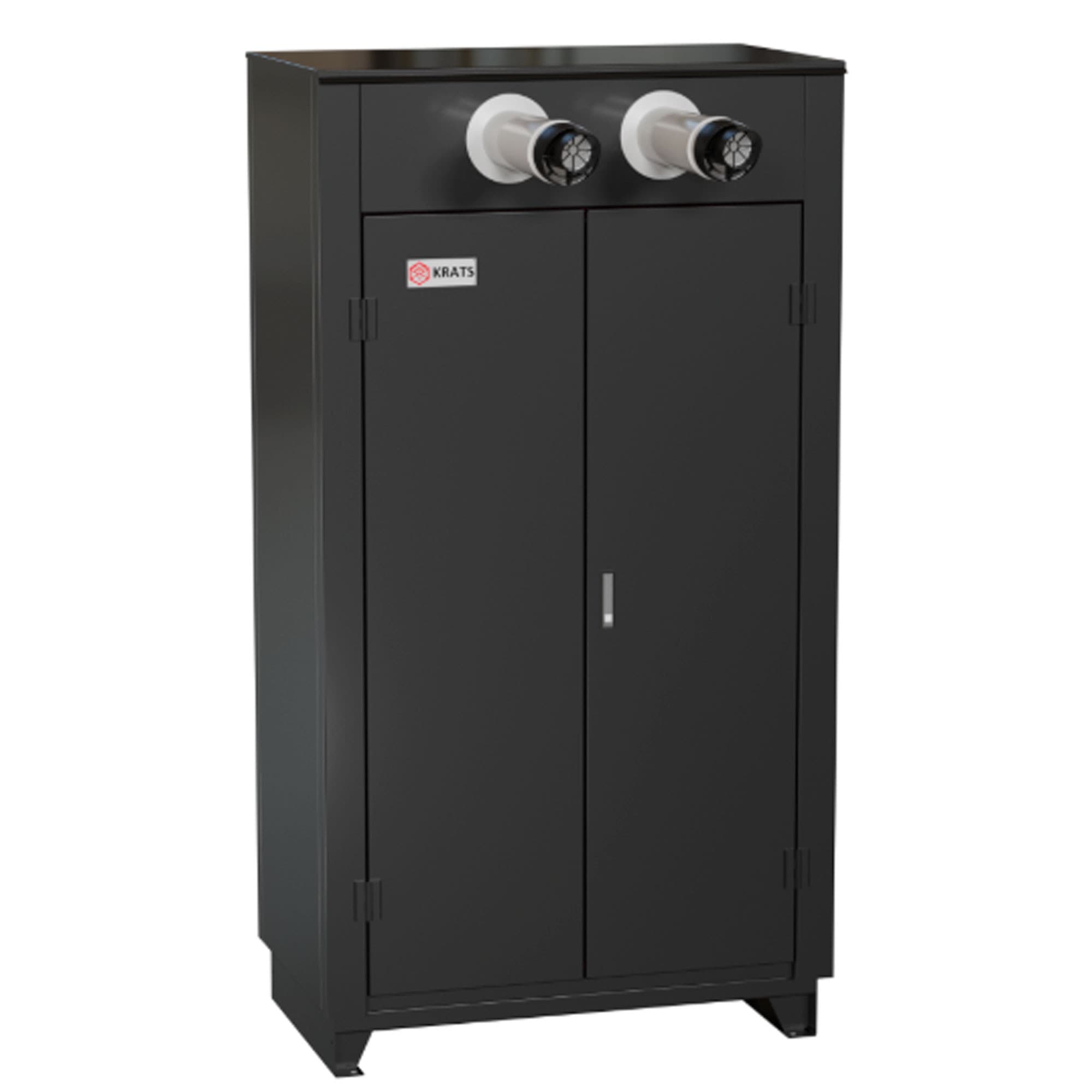 Термоблок газовый уличный KRATS KNR-2M напольный с двумя котлами Haier TechLine S 14кВт, 1конт