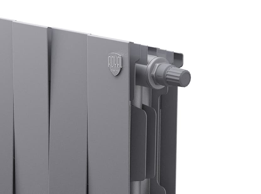 Радиатор Royal Thermo PianoForte 200 /Silver Satin - 12 секц. VDR — фото 3