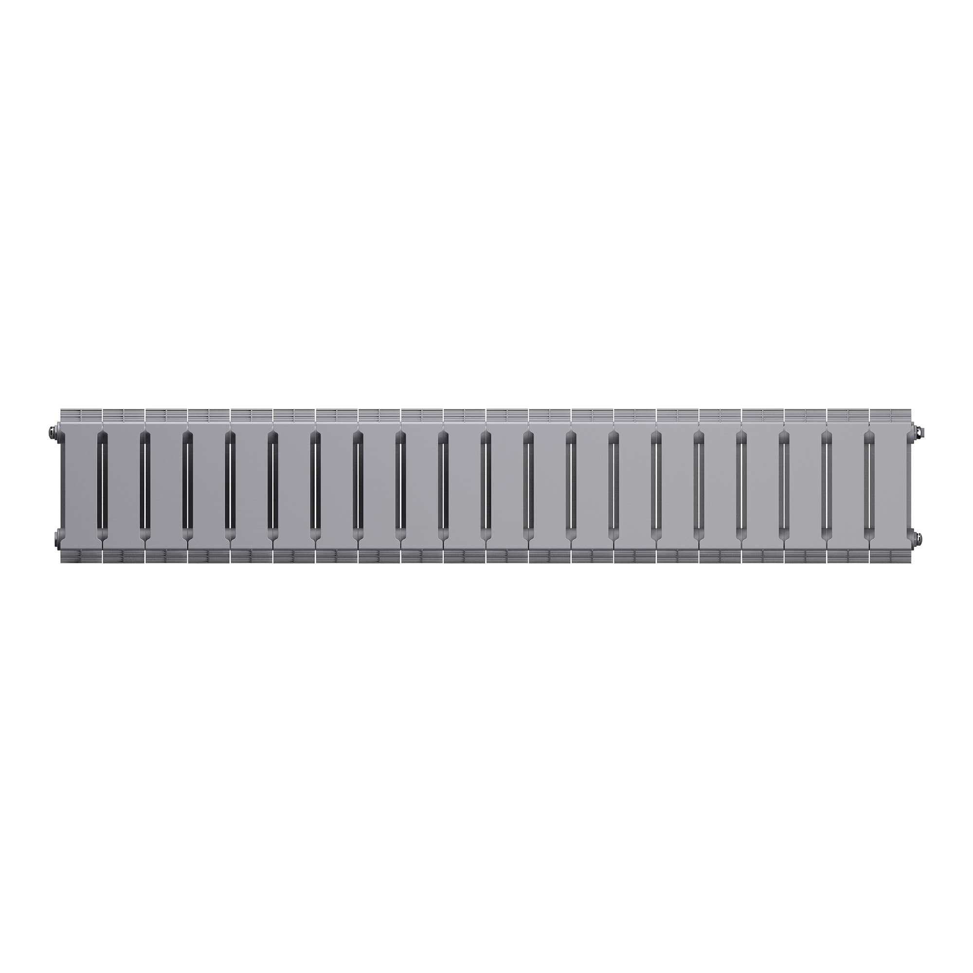 Радиатор Royal Thermo PianoForte 200 /Silver Satin - 20 секц. — фото 3