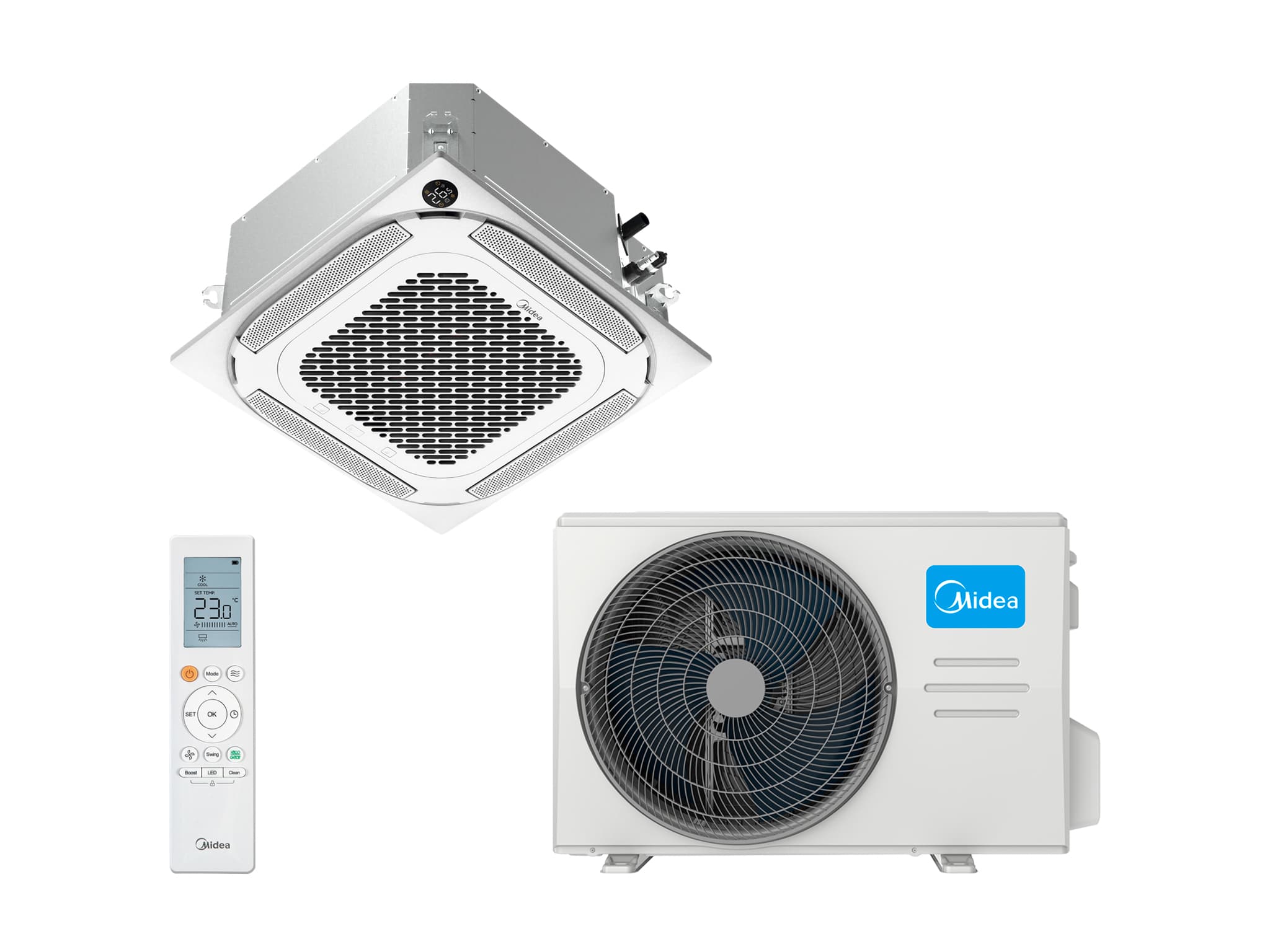 Midea MCA4U-18HRFNX-Q(GA)/MOA1U-18FRN8G1/T-MBQ4-03AWD